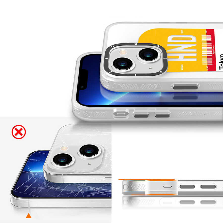 YoungKit Any Time Trip Serisi iPhone 13 Telefon Kılıfı - 4 YoungKit Any Time Trip Serisi iPhone 13 Telefon Kılıfı - 4